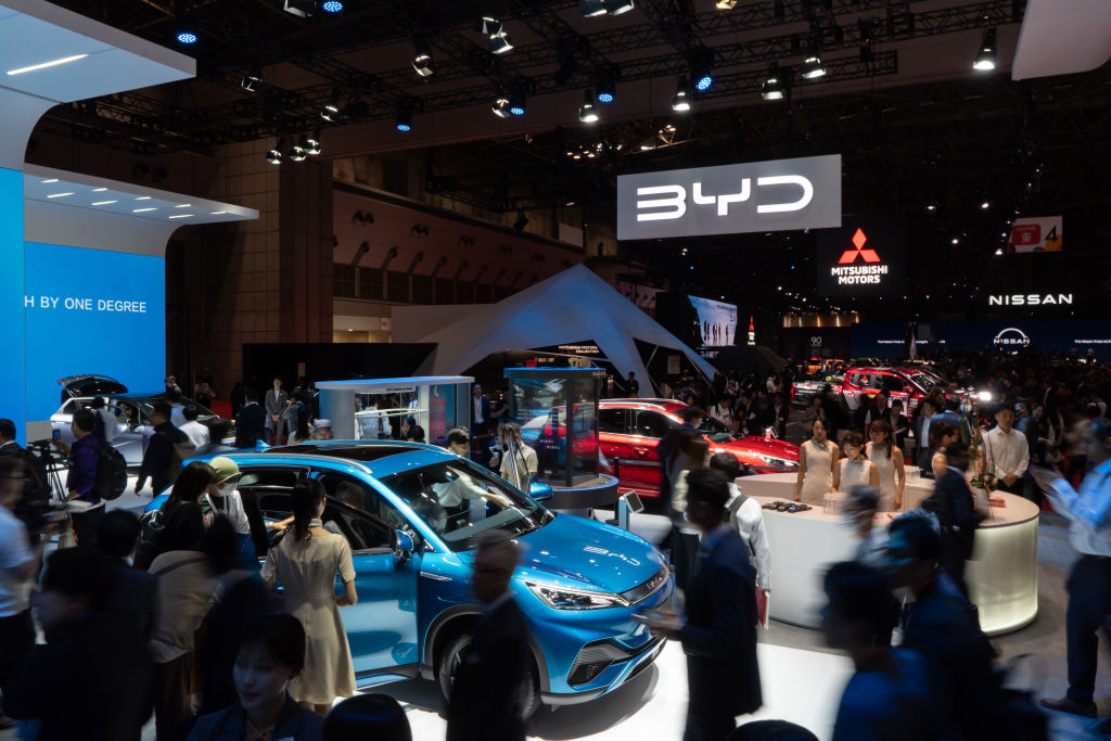 BYD Car at Japan Mobility Show