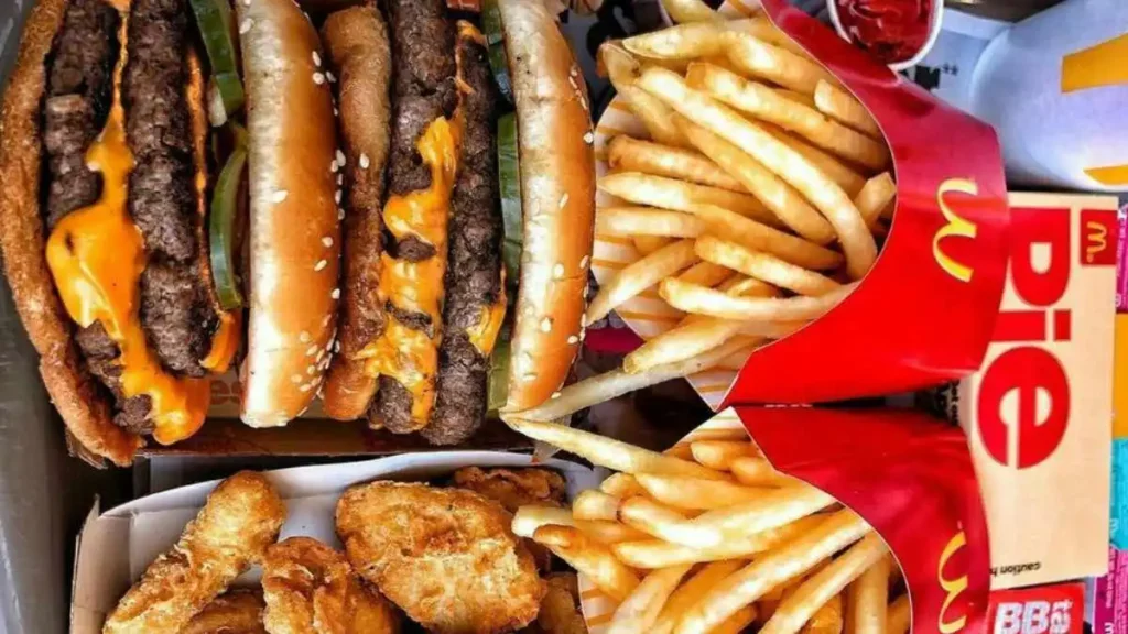 McDonald's Burgers/ Fries, and Nuggets