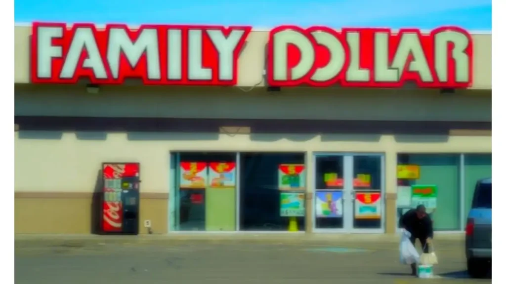 Old School Family Dollar Storefront